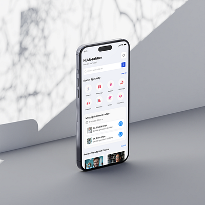 Healthcare - Medical Mobile App app apporment appuiux clean design doctormobileapp mobile mobileapp mobileui modern mobile app ui uiux. user friendly mobile apps ux uxmobile