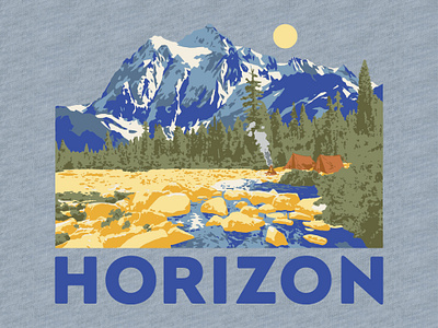 Horizon T-Shirt Graphic illustration t shirt