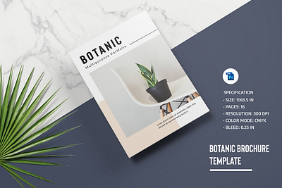 Multipurpose Portfolio Brochure botanic brochure layout fashion lookbook magazine multipurpose brochure multipurpose portfolio photography brochure photoshop template portfolio brochure