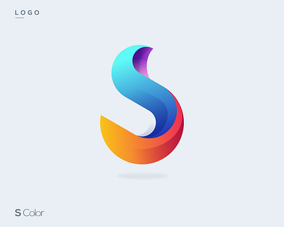 Logo S Colorful branding design graphic design icon illustration logo typography ui ux vector