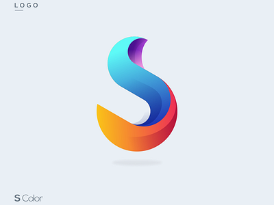 Logo S Colorful branding design graphic design icon illustration logo typography ui ux vector