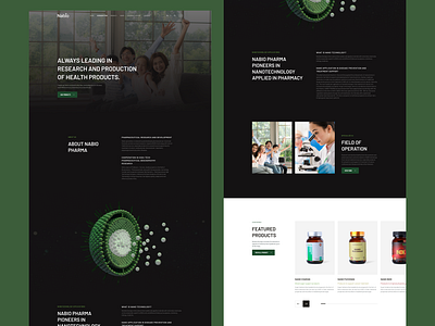 Company Homepage Website about us branding company company website flat graphic design home page homepage lab landing page layout minimal nano page ui web website design