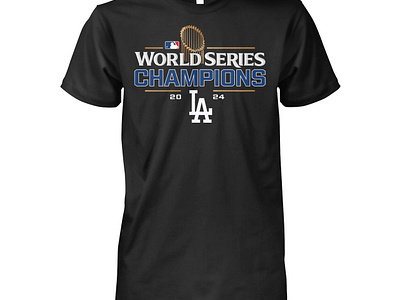 LA Dodgers World Series 2024 Championship Shirt design illustration