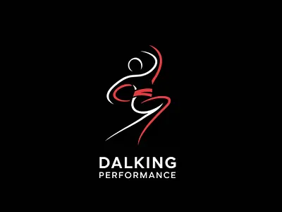 Dalking Performance graphic design logo