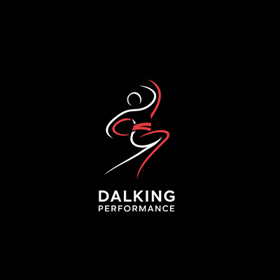 Dalking Performance graphic design logo