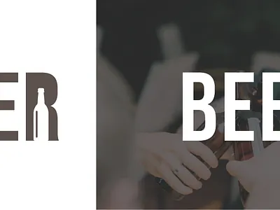 BEER branding design logo