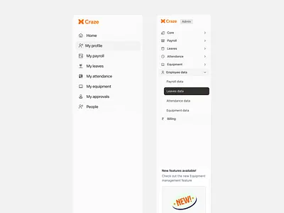 Nav ft. Craze bangalore design hr hrtech mumbai nav navdesign product design saas saasdesign ui ui ux