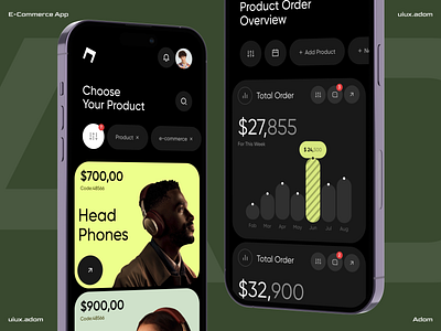 E-Commerce App adom app app design app ui business app ecommerce ecommerce app management app store app ui ux