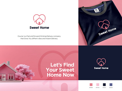 Sweet Home Minimal logo brand logo branding branding design branding designer corporate design creative design design designer designpark14 graphic design graphic designer logo logo creator logo design logo design expert logo designer logo expert logo maker minimal