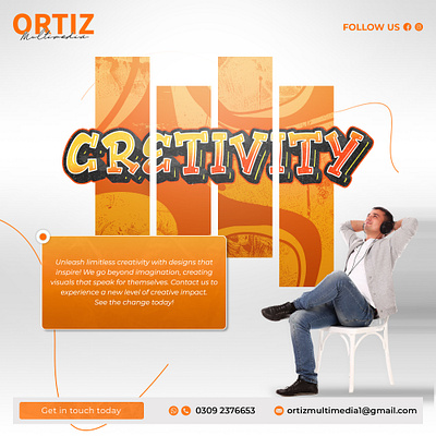 Creativity knows no bounds at Ortiz Multimedia! branding creativecompany design digitalmarketing graphic design illustration ortizmultimedia otmultimedia photoshop post postdesign services smm ui ux