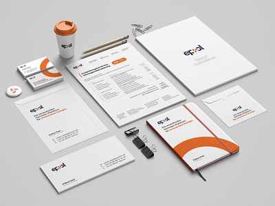 ePool branding branding design epool hvac logo ui ux