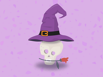 Witch Hat Magical Rotating | Halloween 3d animation halloween motion graphics