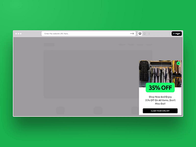 Shop Offer Slide-In Popup Template averta depicter app depicter plugin design popup templates