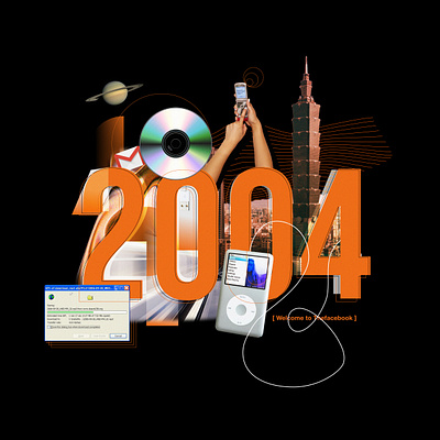 Year 2004 2004 graphic design illustration technology