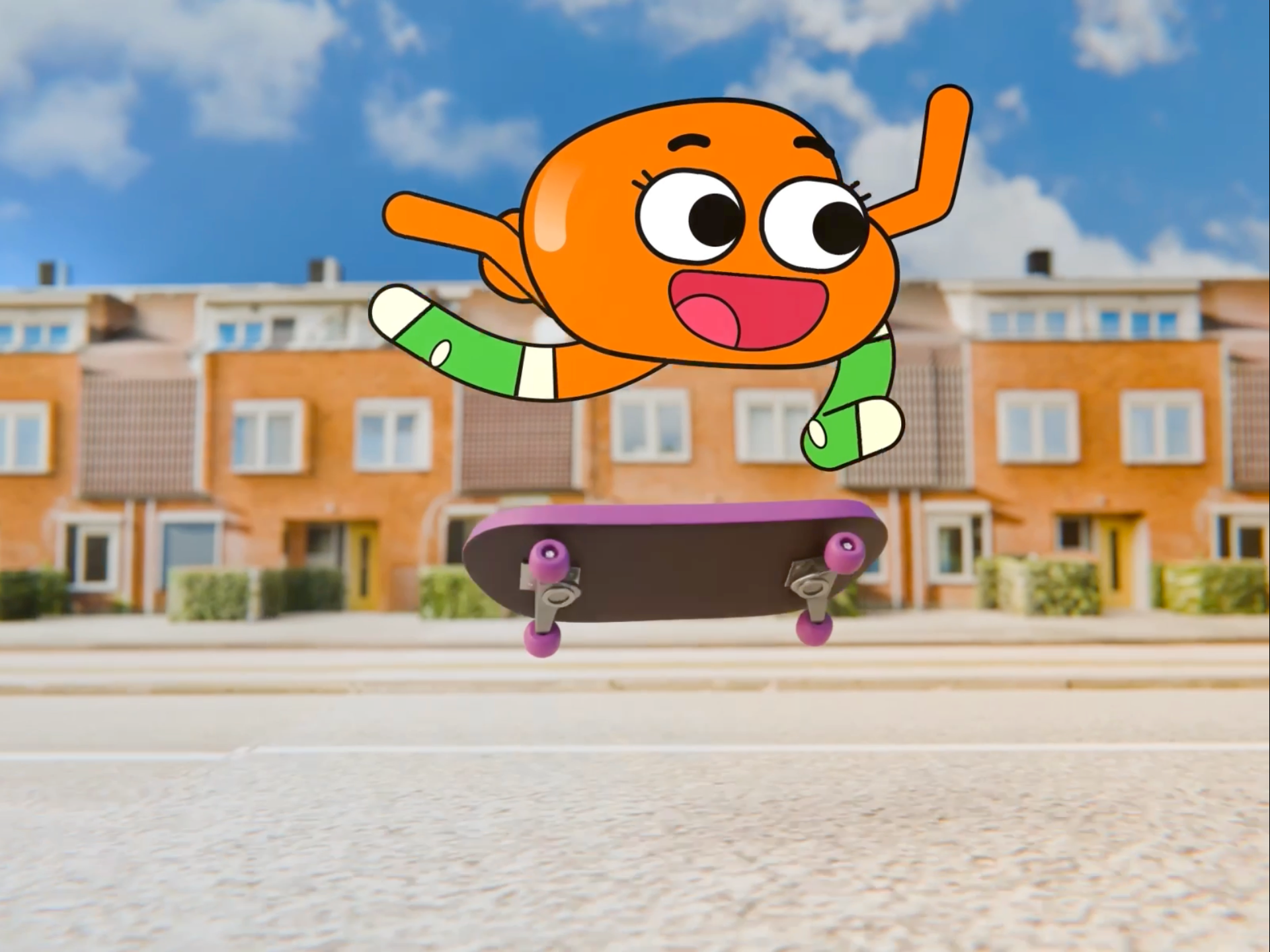 Example of Breakdown Darwin Watterson animation