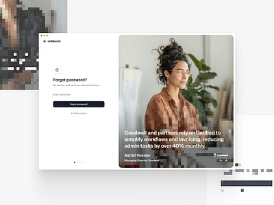 Forgot password? — Untitled UI 2fa figma forgot password log in login minimal minimalism onboarding password reset reset sign in signin ui design ui library user interface