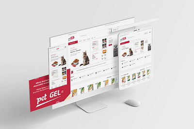 Petgel branding graphic design ui