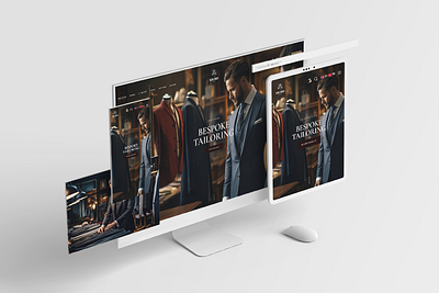 MILORD - Bespoke Tailoring branding graphic design ui