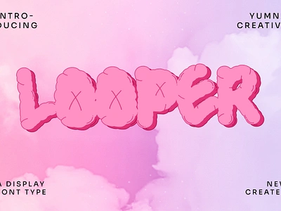 Looper – Bold Playful Font brand brush decorative design display font fun graffiti illustration liquid modern new skate street trend typeface typography urban vintage web