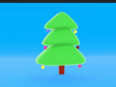 3D Christmas Tree 2danimation after affects after effects animation aftereffects animation design illustration motion animation motiongraphics ui