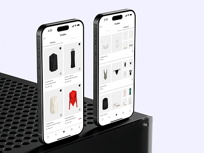 Wishlist & Collection app concept design fashion ios ui ux