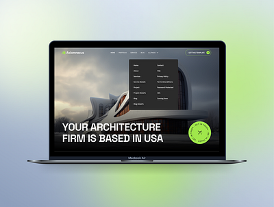 Axiom Nexus Architecture Agency Website Design agency architect landing page architecture architecture webdesign branding creative design figma founder framer interior design landing page minimul modern real estate trendy ui ux web platform