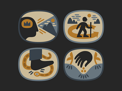 Faith icons (work-in-progress!) faith human icons kingdom path pictogram snake worldview