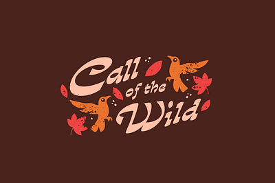 Call of the Wild adobe branding design graphic design illustration illustrator nature outdoors retro vintage