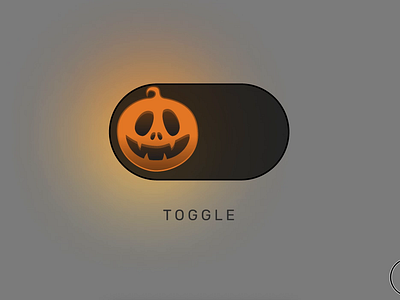 Halloween theme: ON design figma halloween illustration toggle ui vector