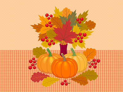 Autumn Vibes 🍂🍁 autumn autumn illustration autumn leaves autumn vibes design digitalart digitalillustration fall fall season graphic design illustration maple leaf oak leaf pumpkin pumpkins vector vector illustration