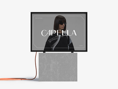 Capella Couture Online Store branding case study clothing daily dailyui design ecommerce fashion graphic design landingpage login logo luxury online store photoshoot ui uiux web design website website design