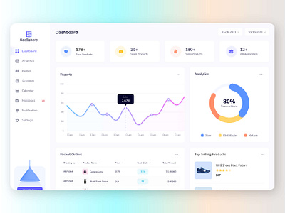 SaaSphere🚀Dashboard branding dashboard graphic design logo saas ui webdesign