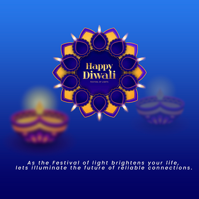 Diwali Artwork blue clean diwali festival festival light flower gold happy diwali holiday india light purple simple violet white yellow