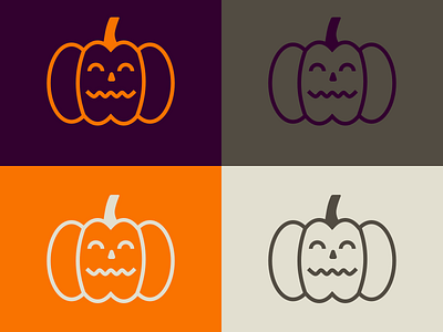 Kinz The Pumpkinz design fall flat graphic design halloween illustration minimal pumpkin sketch