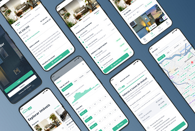 ImovelSafe app mobile product design real estate ui ux