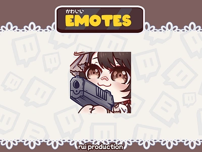 vtuber emotes chibii design emotes illustration logo logodesign streamer twitch twitch logo twitch.tv ui vtuber youtube logo