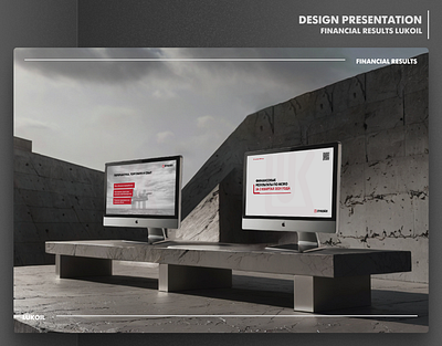 Lukoil Presentation brand branding data data design design graphic design icon minimal mockup presentation presentation design typography ui vector