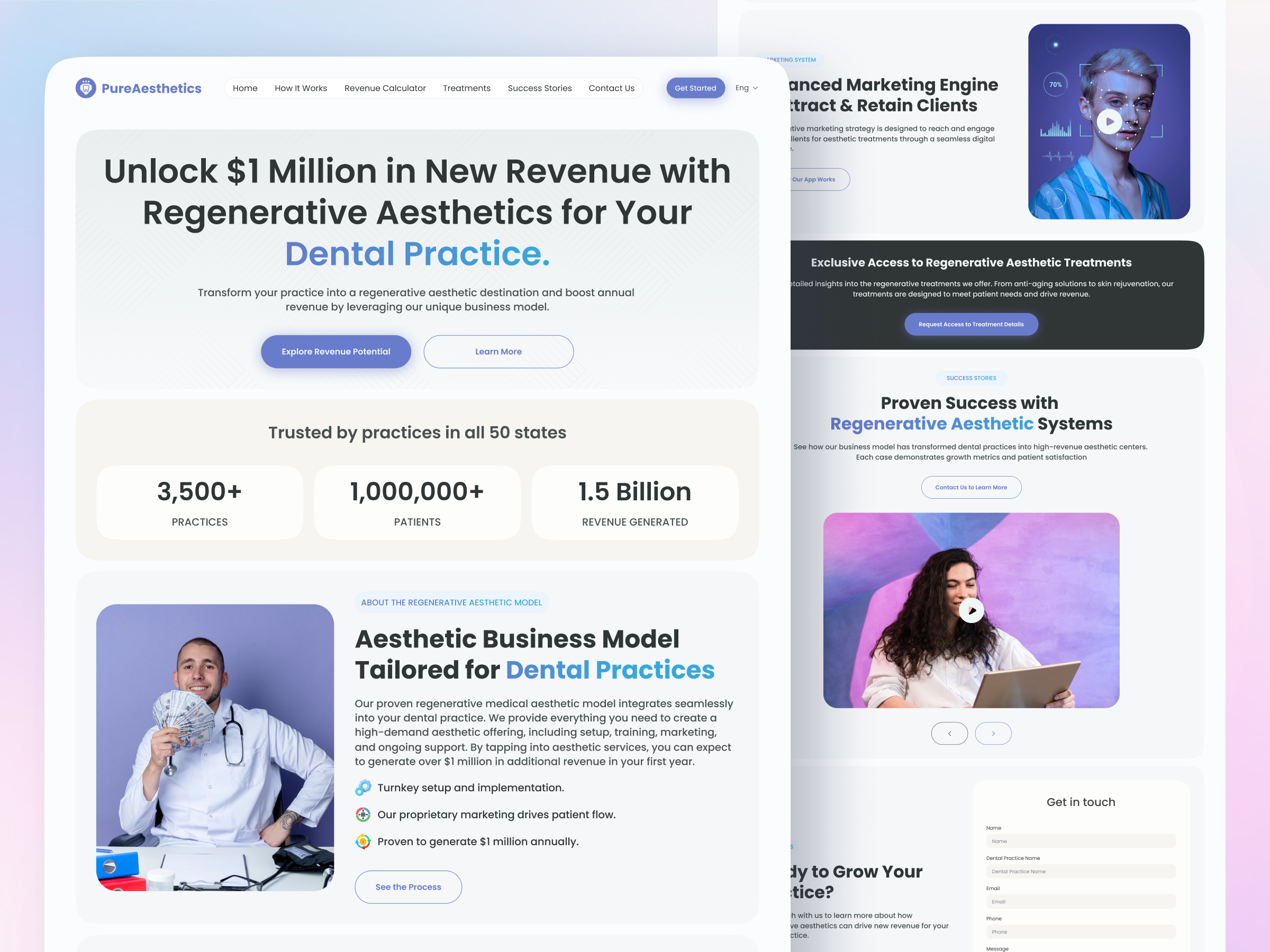Example of Website, Mobile UI/UX Design & Animation