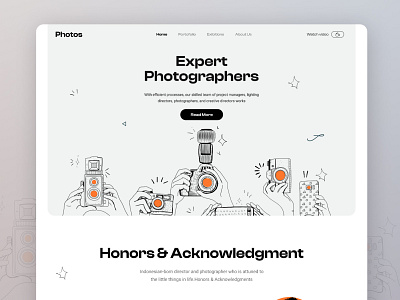 Photography web Design attractiveui elegant illustration landing landing page minimal photo photo album website photo archive website photographer photography website photography website examples photography website templates photoshoot trending ui uiux web designer websitedesign wildlife photography