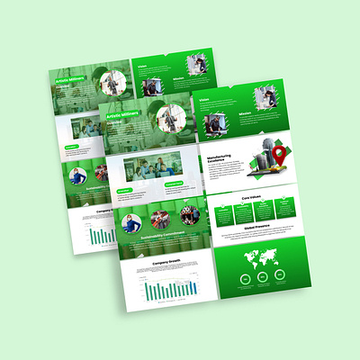 Company Profile Design Template company profile graphic design template design