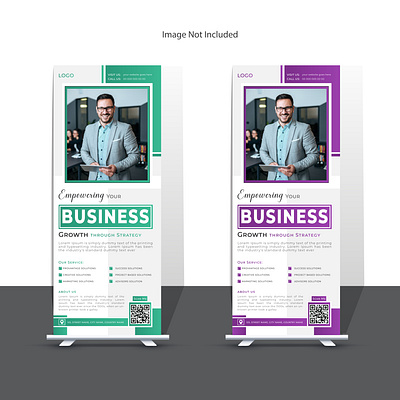 Corporate business Roll Up Banner Design banner business corporate creative design display graphic design marketing pop up pull up banner retractable retractable banner roll up banner signage stand standee template unique x banner yard sign