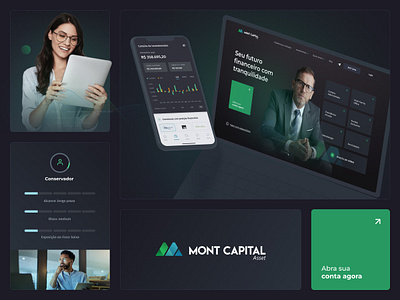 MontCapital - Web & App bank brazil finance fintech insany uidesign uxui webdesign website