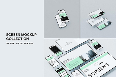 Screen Mockup Collection app mockup application mockup canva mockup device mockup phone mockup presentation mockup screen mockup screen mockup collection shopify mockup social media mockup story mockup web mockup website mockup wordpress mockup