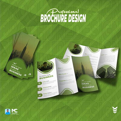 Professional Trifold Brochure Design brandidentity branding companyprofile companyprofiledesign corporatedesign creativeagency desaincompro design digitalmarketing graphic design trybrochure