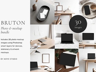 Bruton - Photo & Mockup Bundle computer mockup desktop mockup device mockup ipad mockup iphone mockup laptop mockup mock up photo mockup mockup bundle photo bundle screen mockup stationery stationery mockup stock photo bundle stock photo mock up