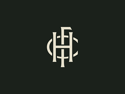 Hudson Fly Company - HFC Monogram branding chf design fch fhc fishing logo font hfc lettering logo monogram monogram logo typeface typography vintage