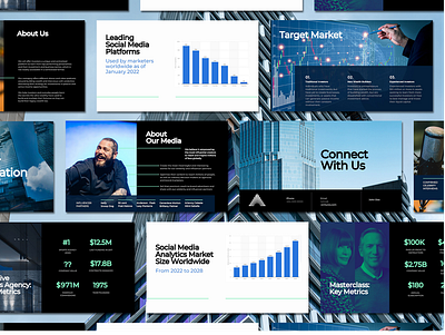 Presentation Deck for Finance adobe photoshop canva finance presentation presentation deck statups venture capital