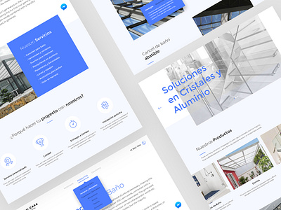 Alumicasa - Web Design aluminum ui web design