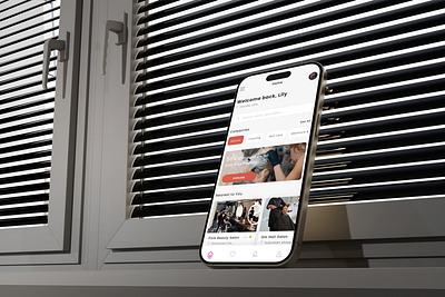Gorgeous You Salon App Design. appdesign beautysalon designinspiration figma girlsalon graphic design mobileapp radiantyou salonapp salons ui uiux userexperience womenempowerment womensalon