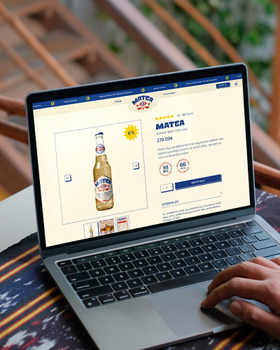 Matea | Website Design e commerce graphic design mate tea ui ux web design